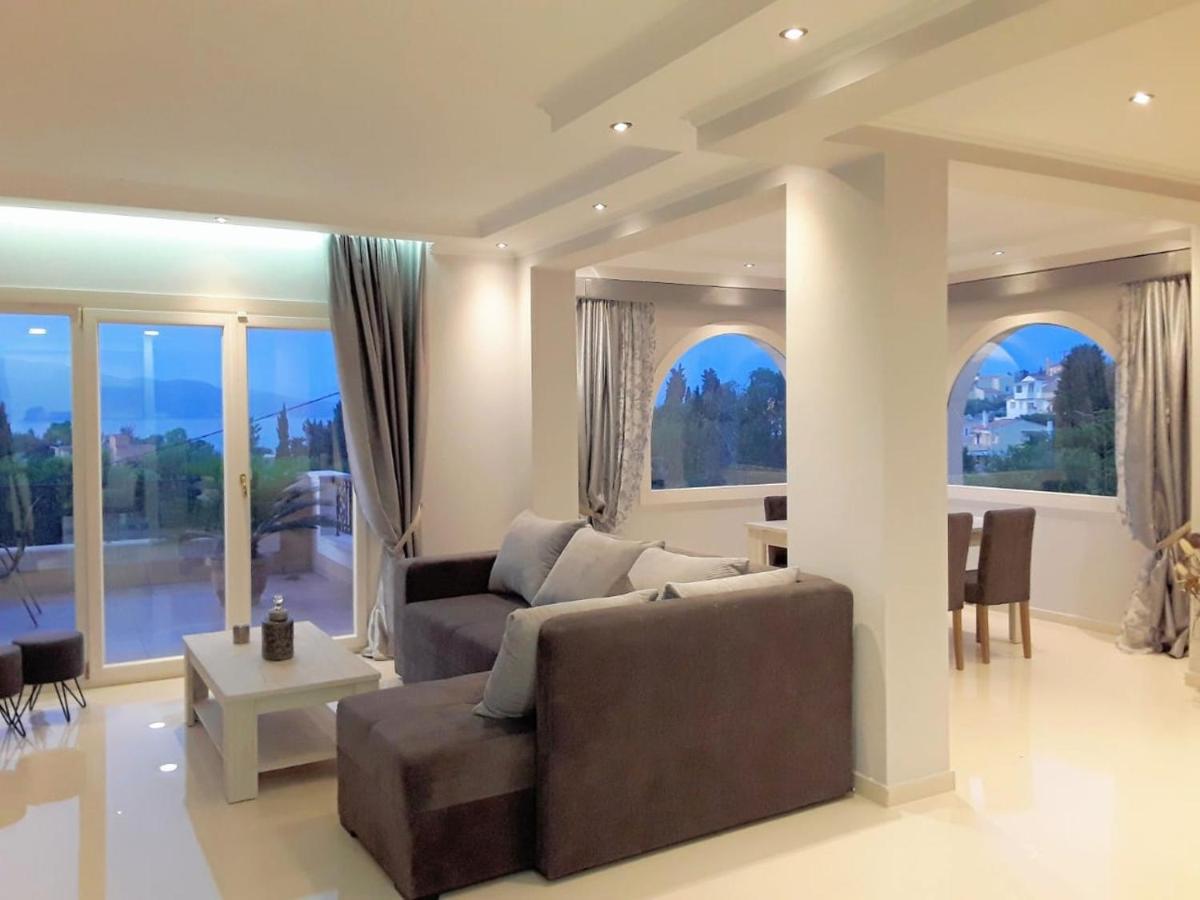 Sunshine Home 3 With Sea View Alepou Exterior photo